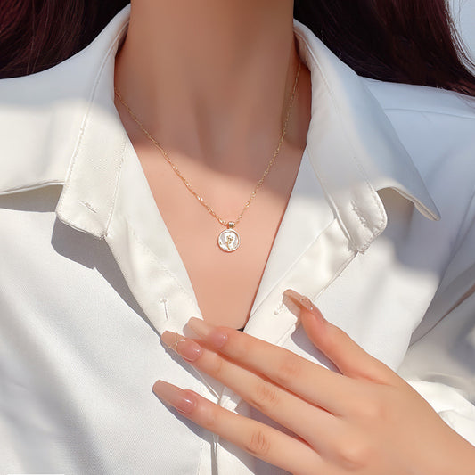 Simple Rose Necklace
